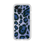 スリムプロテクションプレミアムケース with MagSafe［ Leopard - Blue ］