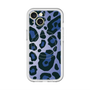 スリムプロテクションプレミアムケース with MagSafe［ Leopard - Blue ］