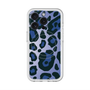 スリムプロテクションプレミアムケース with MagSafe［ Leopard - Blue ］
