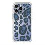 スリムプロテクションプレミアムケース with MagSafe［ Leopard - Blue ］