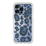 スリムプロテクションプレミアムケース with MagSafe［ Leopard - Blue ］