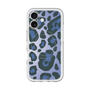 スリムプロテクションプレミアムケース with MagSafe［ Leopard - Blue ］
