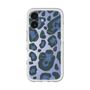 スリムプロテクションプレミアムケース with MagSafe［ Leopard - Blue ］