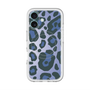 スリムプロテクションプレミアムケース with MagSafe［ Leopard - Blue ］