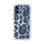スリムプロテクションプレミアムケース with MagSafe［ Leopard - Blue ］