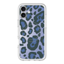 スリムプロテクションプレミアムケース with MagSafe［ Leopard - Blue ］