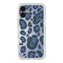 スリムプロテクションプレミアムケース with MagSafe［ Leopard - Blue ］