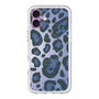 スリムプロテクションプレミアムケース with MagSafe［ Leopard - Blue ］