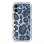 スリムプロテクションプレミアムケース with MagSafe［ Leopard - Blue ］