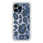 スリムプロテクションプレミアムケース with MagSafe［ Leopard - Blue ］