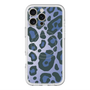 スリムプロテクションプレミアムケース with MagSafe［ Leopard - Blue ］