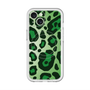 スリムプロテクションプレミアムケース with MagSafe［ Leopard - Green ］