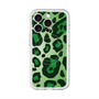 スリムプロテクションプレミアムケース with MagSafe［ Leopard - Green ］