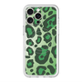 スリムプロテクションプレミアムケース with MagSafe［ Leopard - Green ］