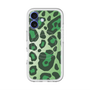 スリムプロテクションプレミアムケース with MagSafe［ Leopard - Green ］