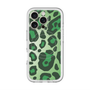 スリムプロテクションプレミアムケース with MagSafe［ Leopard - Green ］