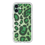スリムプロテクションプレミアムケース with MagSafe［ Leopard - Green ］