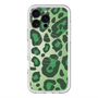 スリムプロテクションプレミアムケース with MagSafe［ Leopard - Green ］