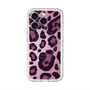 スリムプロテクションプレミアムケース with MagSafe［ Leopard - Pink ］