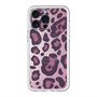 スリムプロテクションプレミアムケース with MagSafe［ Leopard - Pink ］