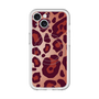 スリムプロテクションプレミアムケース with MagSafe［ Leopard - Red ］