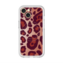 スリムプロテクションプレミアムケース with MagSafe［ Leopard - Red ］
