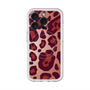 スリムプロテクションプレミアムケース with MagSafe［ Leopard - Red ］