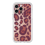 スリムプロテクションプレミアムケース with MagSafe［ Leopard - Red ］