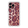 スリムプロテクションプレミアムケース with MagSafe［ Leopard - Red ］