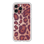 スリムプロテクションプレミアムケース with MagSafe［ Leopard - Red ］