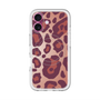 スリムプロテクションプレミアムケース with MagSafe［ Leopard - Red ］