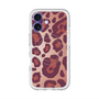 スリムプロテクションプレミアムケース with MagSafe［ Leopard - Red ］