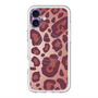 スリムプロテクションプレミアムケース with MagSafe［ Leopard - Red ］