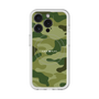 スリムプロテクションプレミアムケース with MagSafe［ Camouflage - Green ］