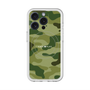 スリムプロテクションプレミアムケース with MagSafe［ Camouflage - Green ］