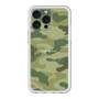 スリムプロテクションプレミアムケース with MagSafe［ Camouflage - Green ］