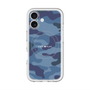 スリムプロテクションプレミアムケース with MagSafe［ Camouflage - Blue ］