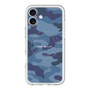 スリムプロテクションプレミアムケース with MagSafe［ Camouflage - Blue ］