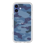 スリムプロテクションプレミアムケース with MagSafe［ Camouflage - Blue ］