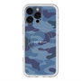 スリムプロテクションプレミアムケース with MagSafe［ Camouflage - Blue ］