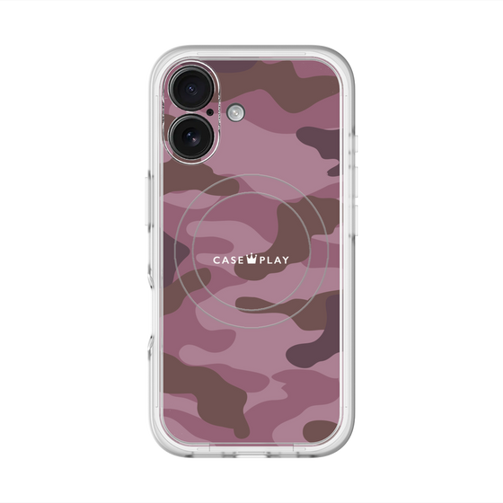 スリムプロテクションプレミアムケース with MagSafe［ Camouflage - Pink ］