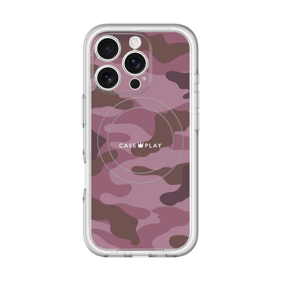 スリムプロテクションプレミアムケース with MagSafe［ Camouflage - Pink ］