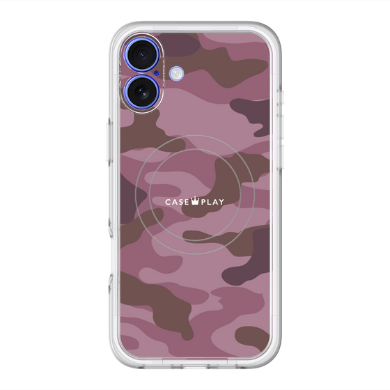 スリムプロテクションプレミアムケース with MagSafe［ Camouflage - Pink ］