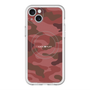 スリムプロテクションプレミアムケース with MagSafe［ Camouflage - Red ］