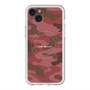 スリムプロテクションプレミアムケース with MagSafe［ Camouflage - Red ］