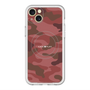 スリムプロテクションプレミアムケース with MagSafe［ Camouflage - Red ］