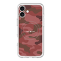 スリムプロテクションプレミアムケース with MagSafe［ Camouflage - Red ］