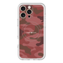 スリムプロテクションプレミアムケース with MagSafe［ Camouflage - Red ］