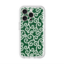 スリムプロテクションプレミアムケース with MagSafe［ 唐草模様 - Green ］
