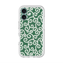 スリムプロテクションプレミアムケース with MagSafe［ 唐草模様 - Green ］